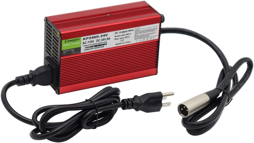 24V 8A Battery Charger with 3-Pin XLR Connector N99688