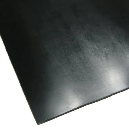 Black Rubber Sheet 1/8x22 Thick 3 x 12 A487