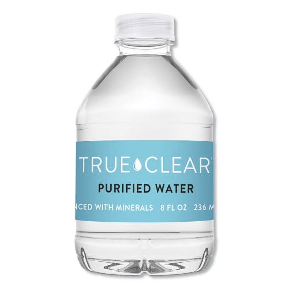 Purified Bottled Water, 8 Oz Bottle, 24 Bottles D351683