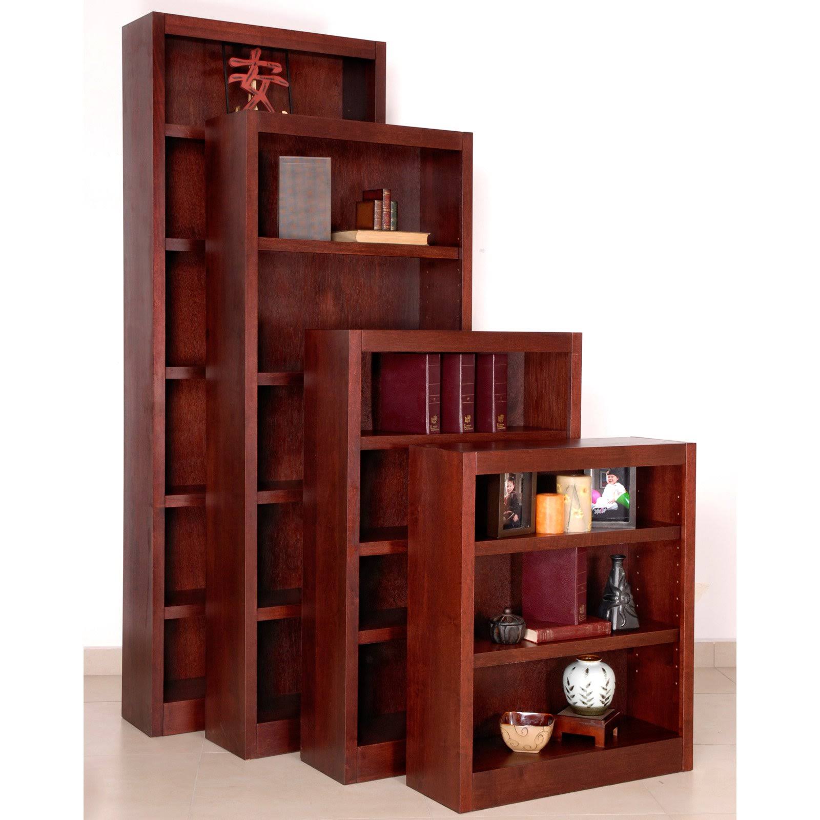 Cherry 6 Shelves Bookcase Q52845