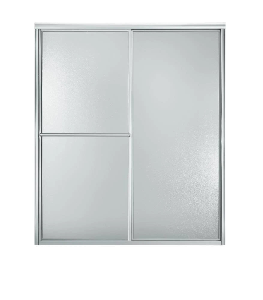 Sliding Framed Shower Door with Silver C14963