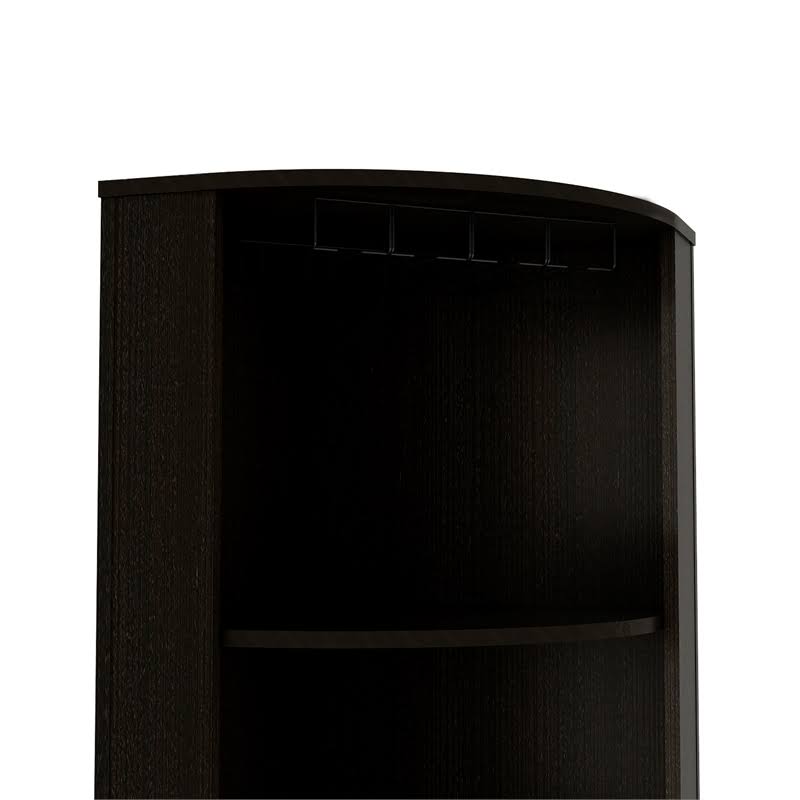 Black Corner Bar Cabinet Z7635