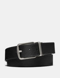 Black Pebble Leather Belt X36497