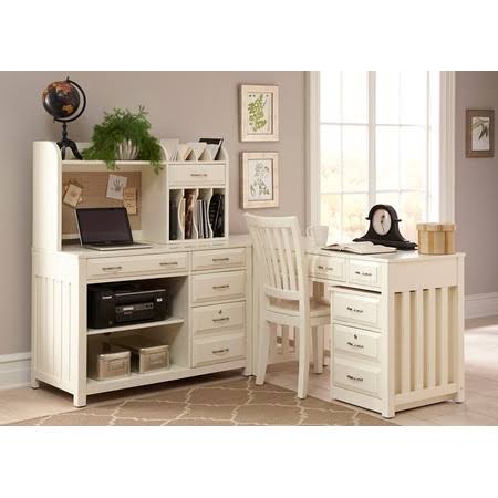 White Computer Credenza G2417