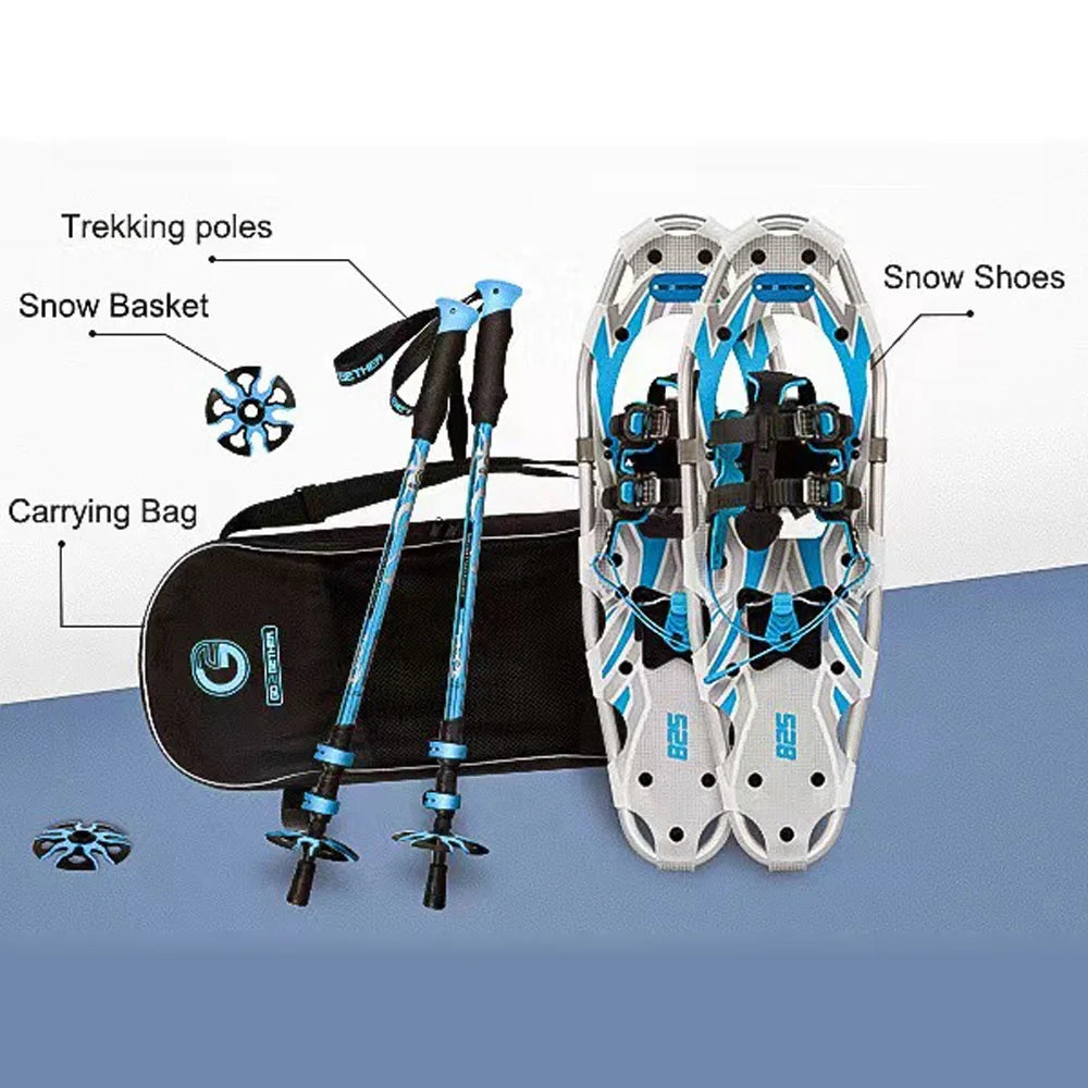 Lightweight Aluminum Alloy Snowshoes Set T20995