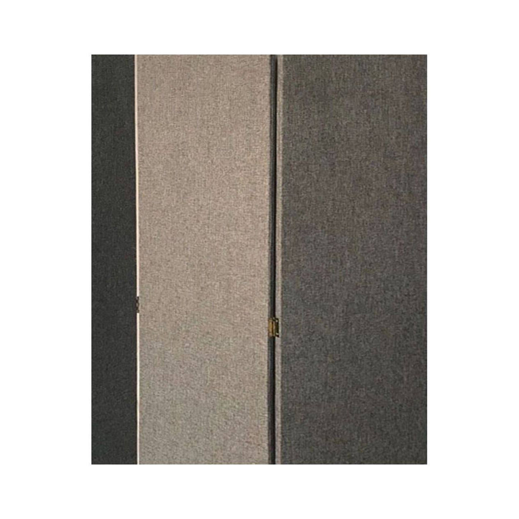 3 Panel Fabric Soho Screen - Grey F261427