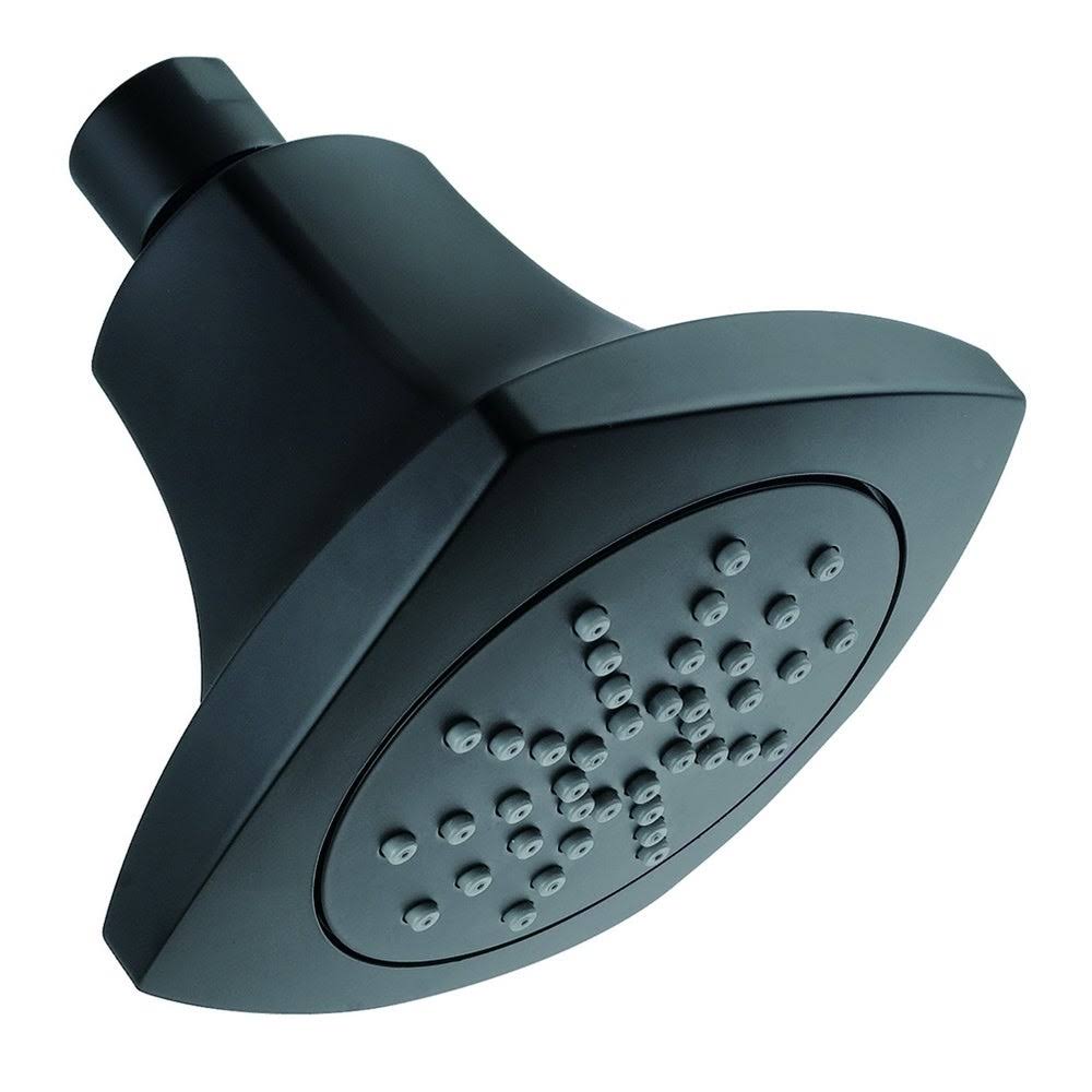Satin Black Single Function Showerhead V423