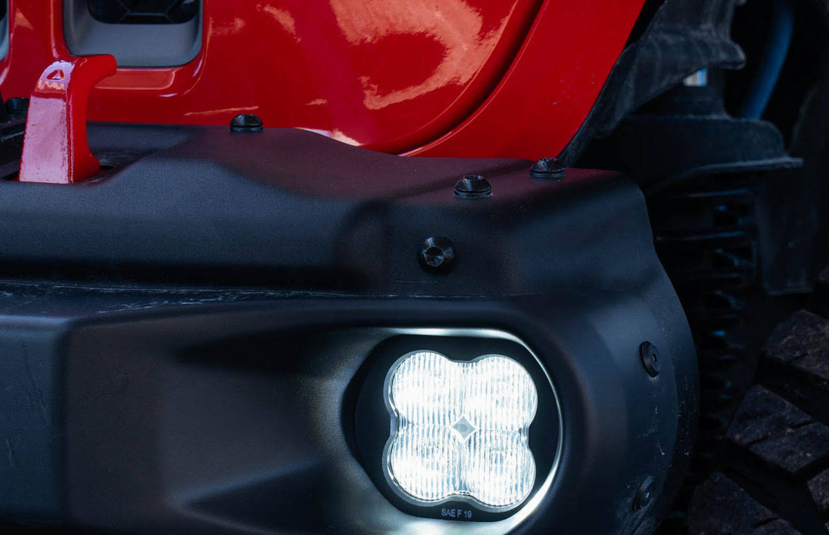 Yellow SAE Fog Worklight Kit E86972