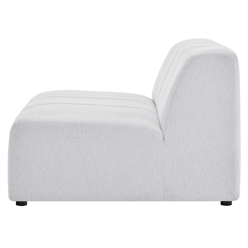 Ivory White Fabric Sofa Chair C66859