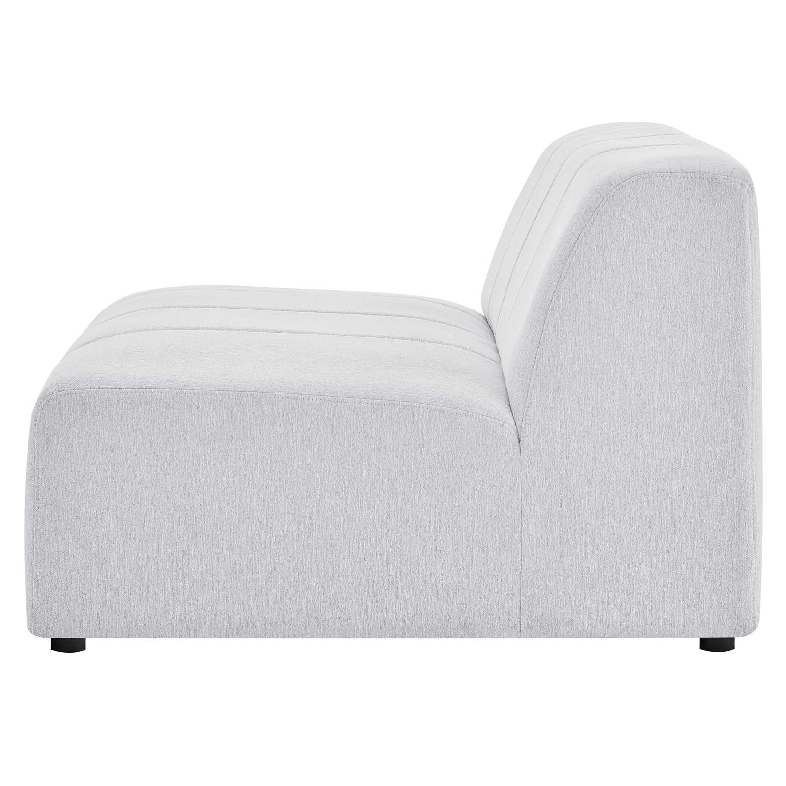 Ivory White Fabric Sofa Chair C66859