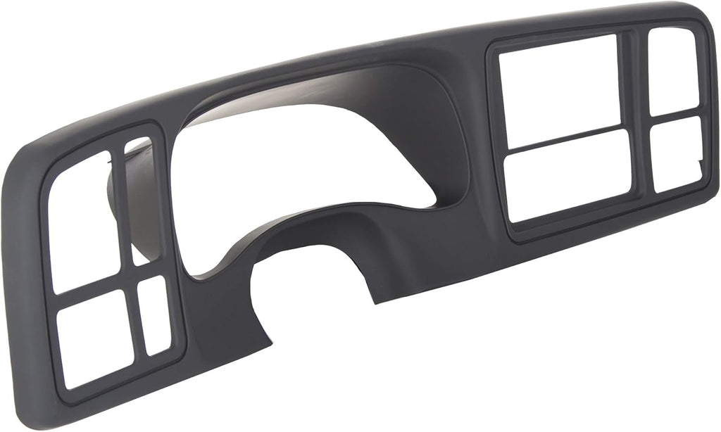 Full-Size Double DIN ABS Plastic Matte Black Dash Kit Pack of 2 U541277