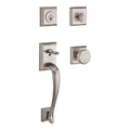 Satin Nickel Single Cylinder Keyed Entry Handleset Q711471