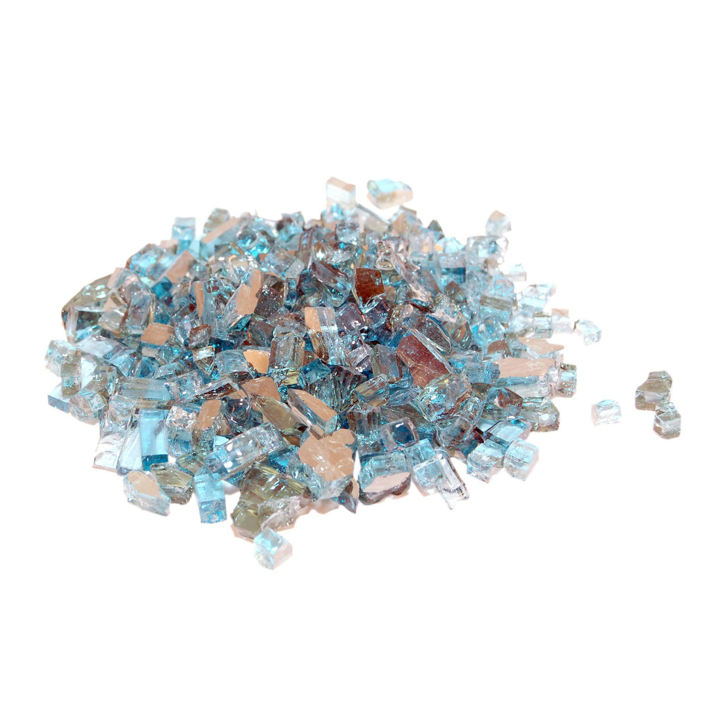 Black Reflective Fire Glass 10 lbs F528
