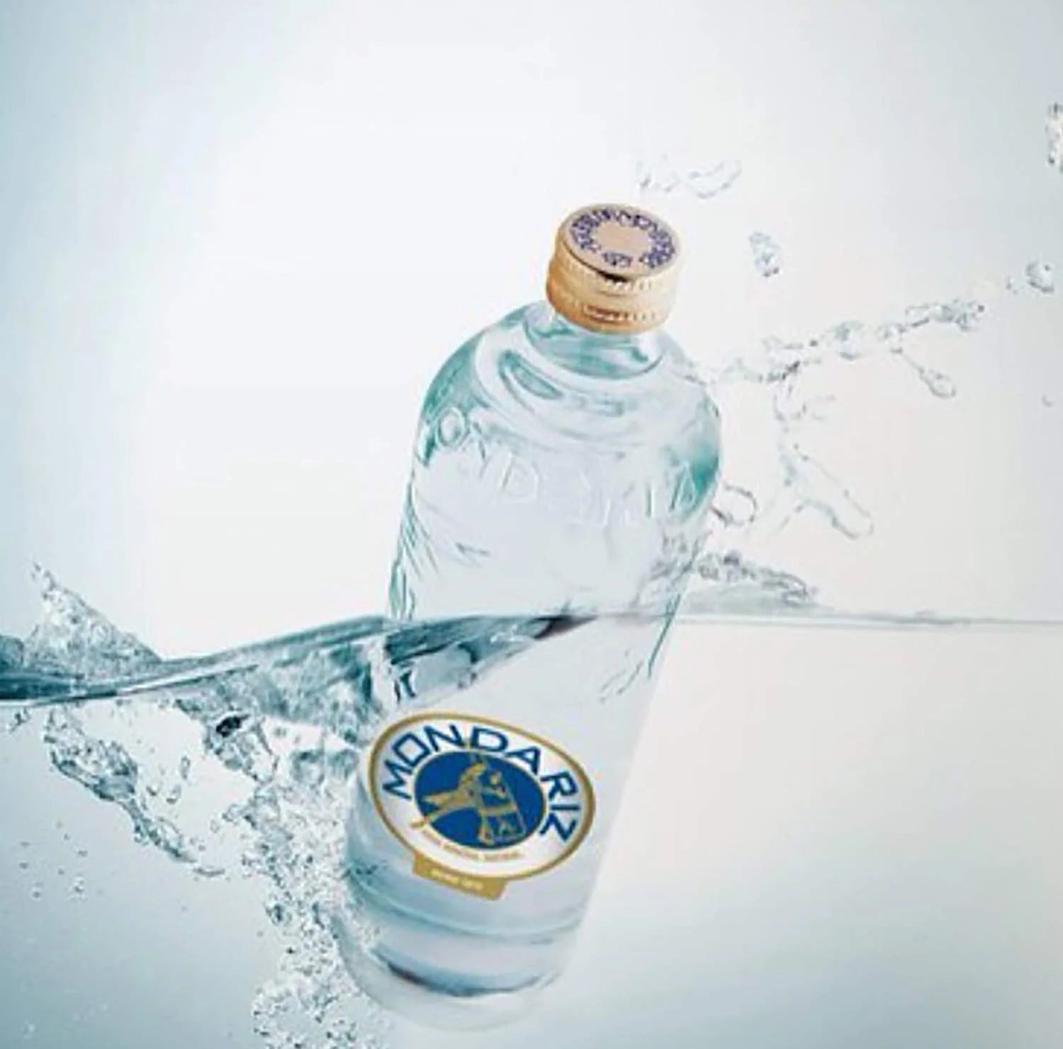750 Ml Natural Mineral Water (12 Glass Bottles) V69596