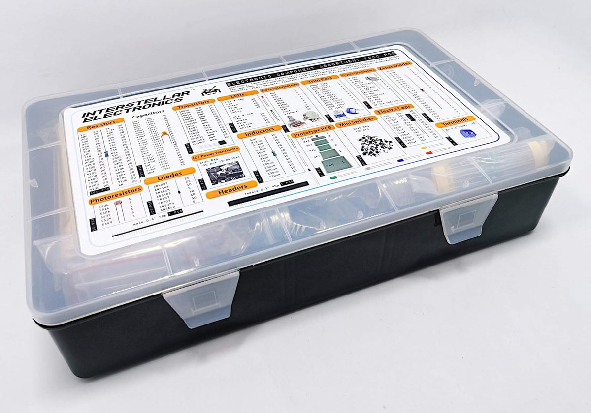 2200 pcs Electronic Component Assortment D536259