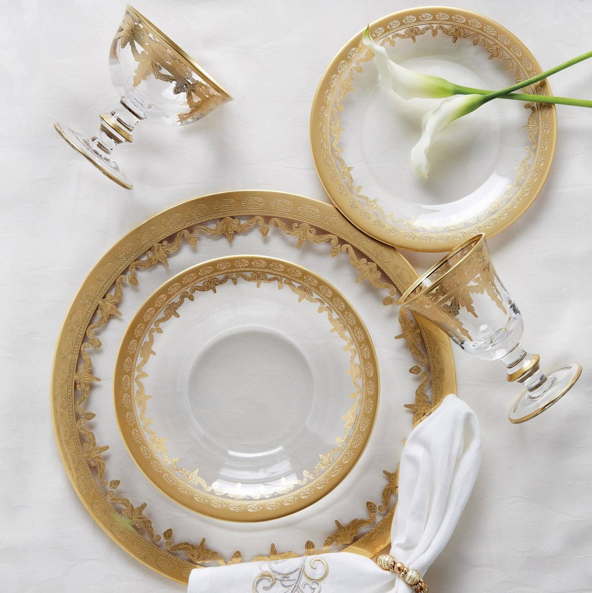 Gold Salad/Dessert Plate C212478