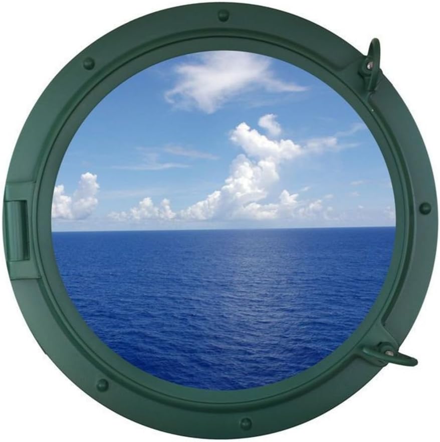 Seaworn Green Ship Porthole Window 24 Pack of 2 E43517