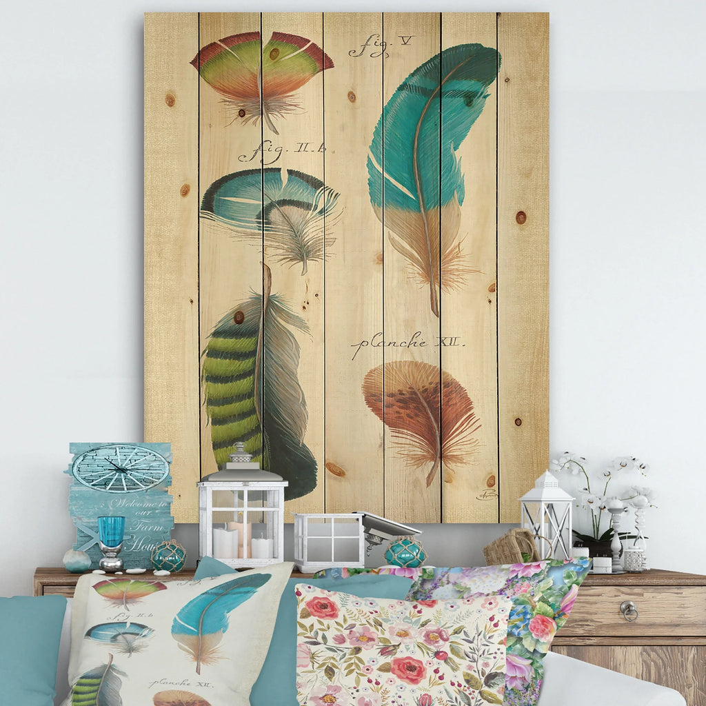 Natural Pine Wood Cabin & Lodge Print T31033