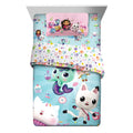 Full Bed in a Bag Comforter and Sheets Blue and Pink G33688