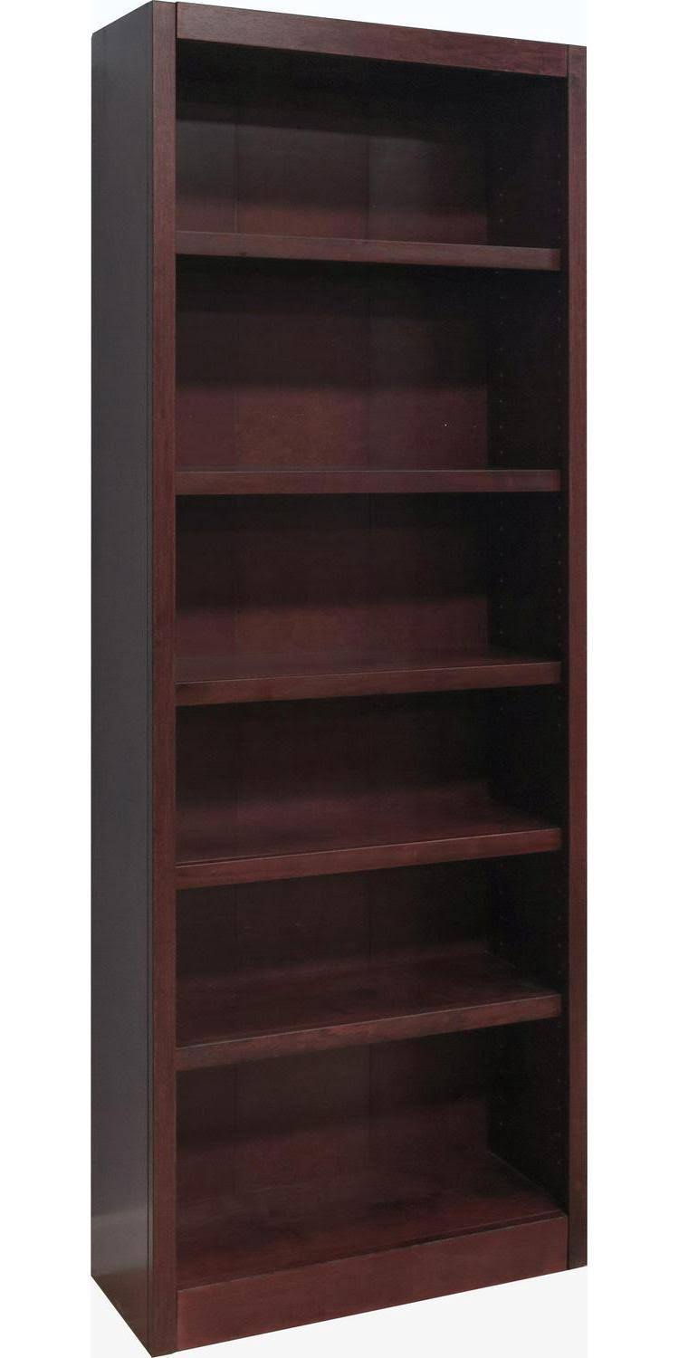 Cherry 6 Shelves Bookcase Q52845