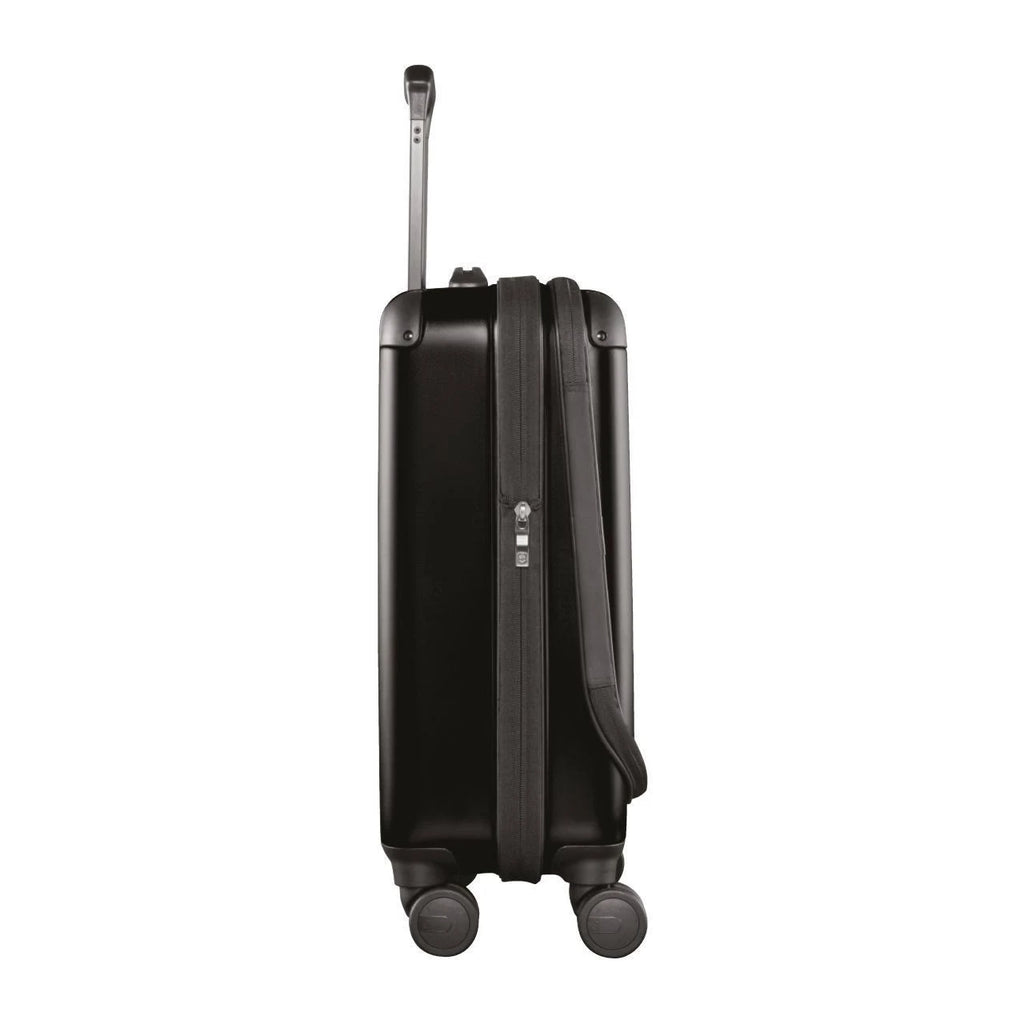 Black Hard Sided Rolling Carry-On Z9535