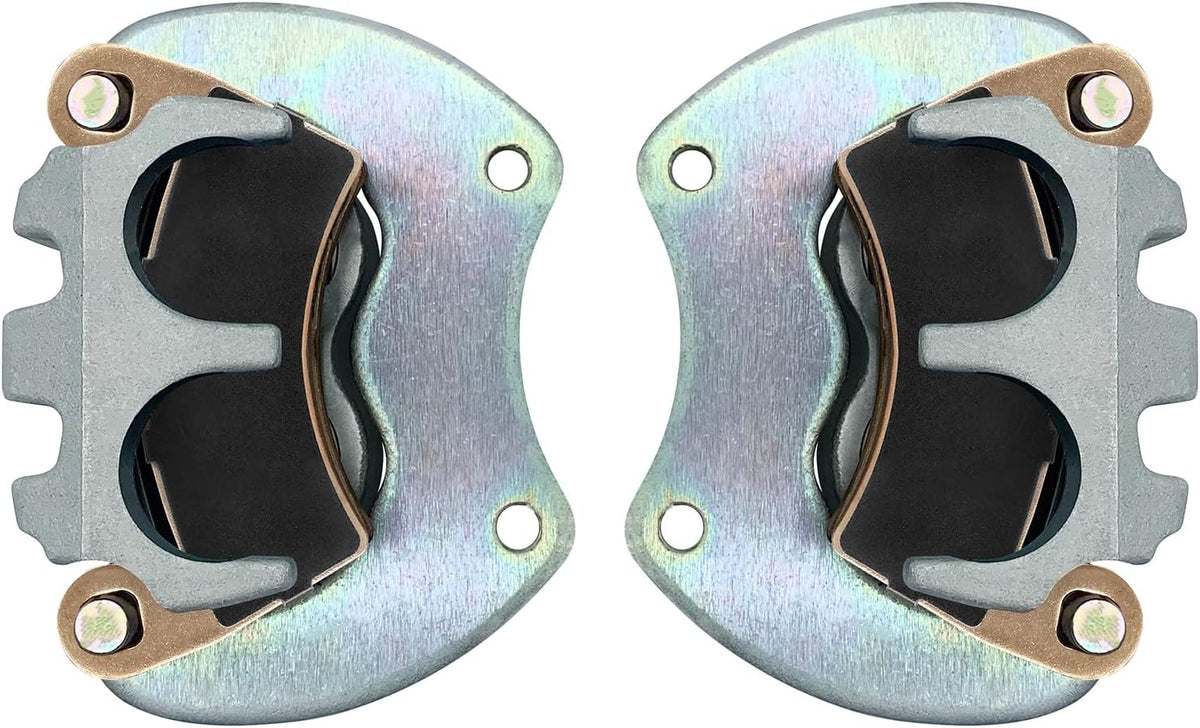 Left & Right Rear Brake Calipers & Pads Sintered for Polaris RZR XP 1000 RS1 Ranger-Crew-900 K749