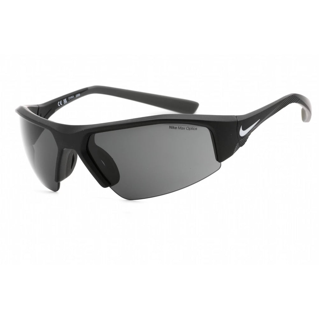 Dark Grey Wrap Unisex Sunglasses Z798960