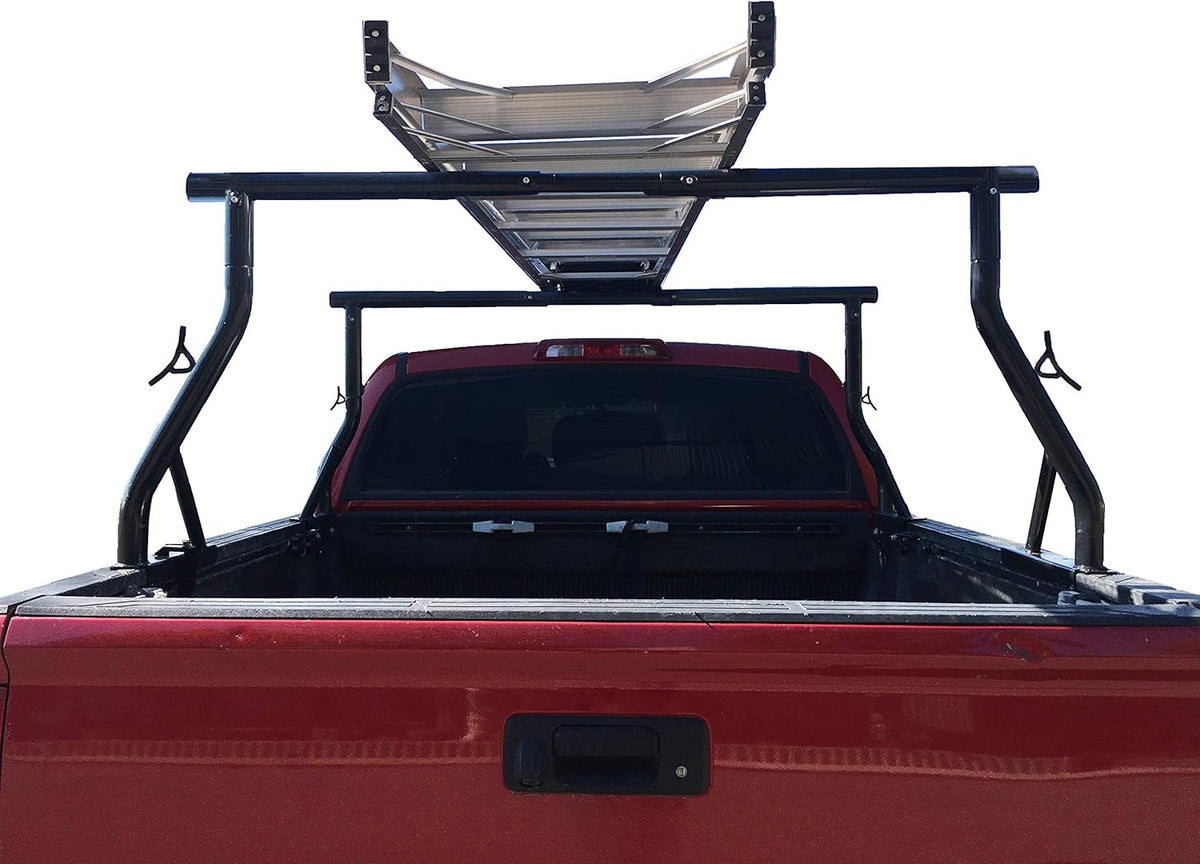 Steel Pickup Truck Low Profile Ladder Rack Sport Bar Two Bar Set M245139