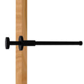 Matte Black Pullout Retractable Garment Rod G790