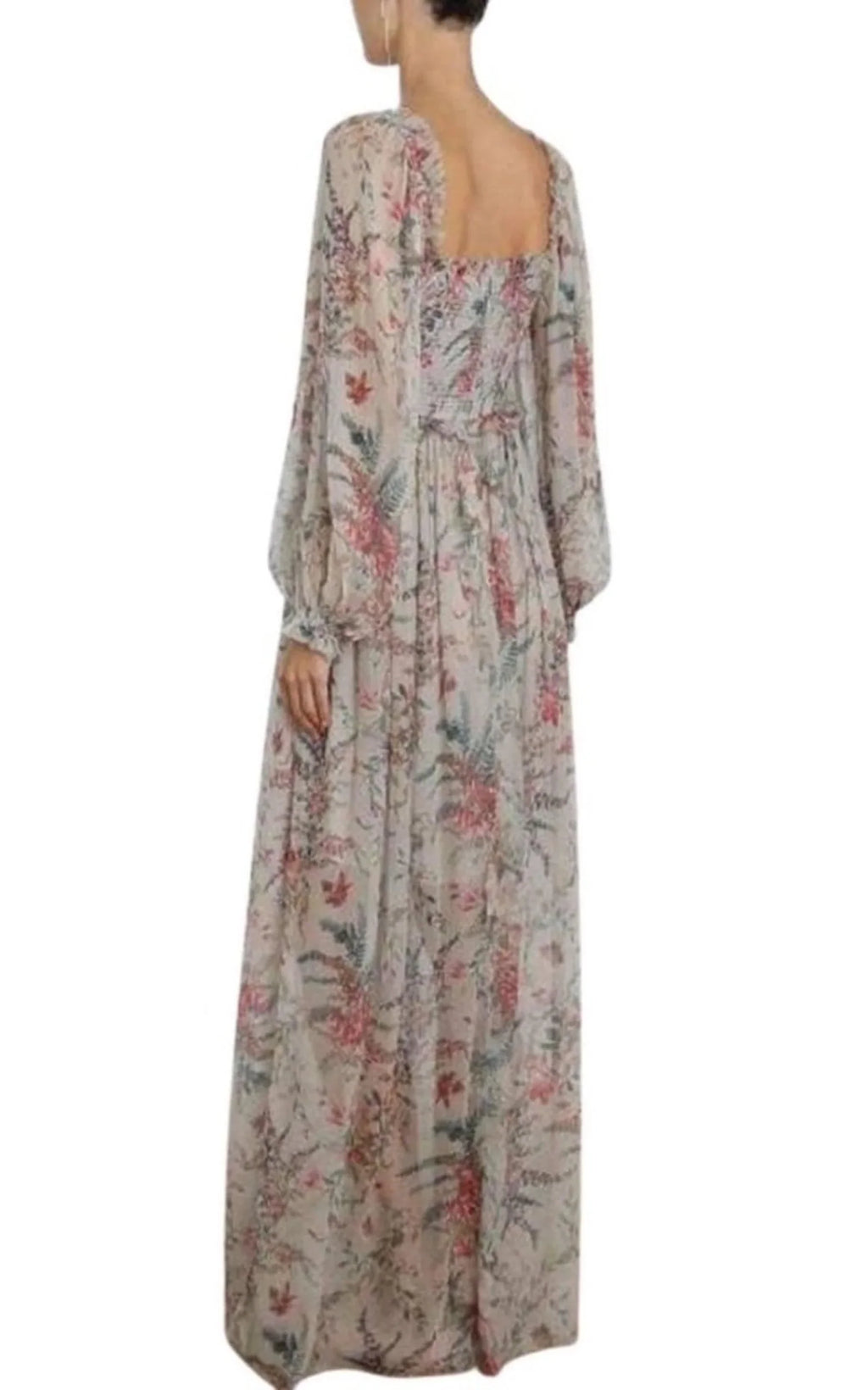 Shirred Long Dress Y831