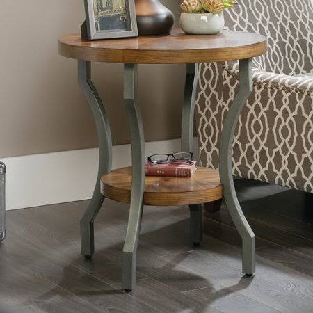 Cherry Wood Finish Accent Table F617601