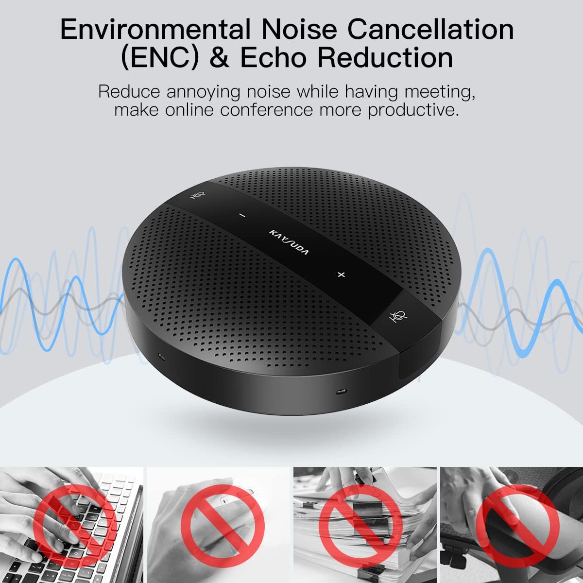 USB Speakerphone Microphone for Conference Call A960