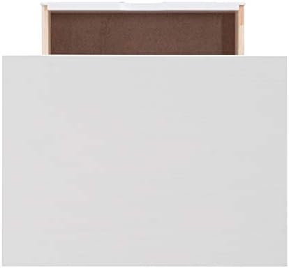 White Wash Eight Drawer Rolling File Cabinet Dresser X13502