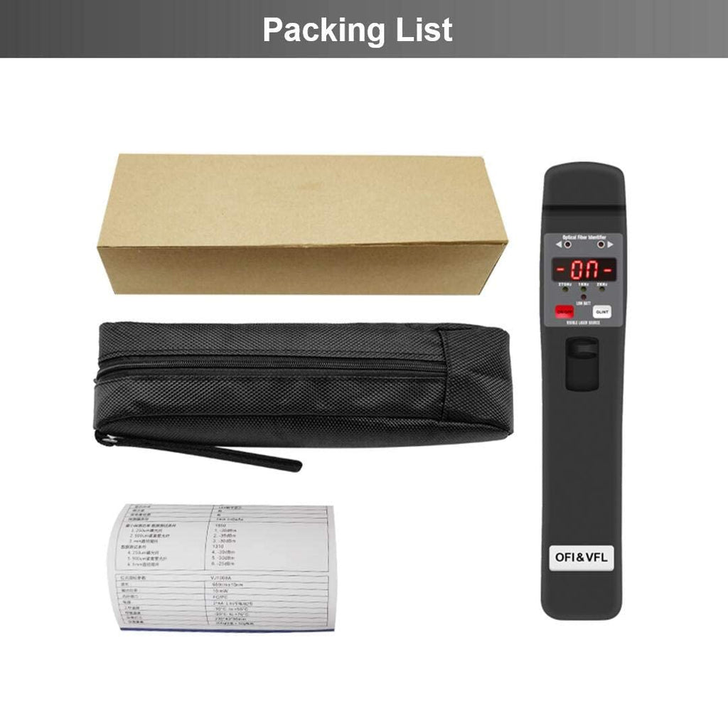Live Fiber Optical Identifier with Visual Fault Locator O102587