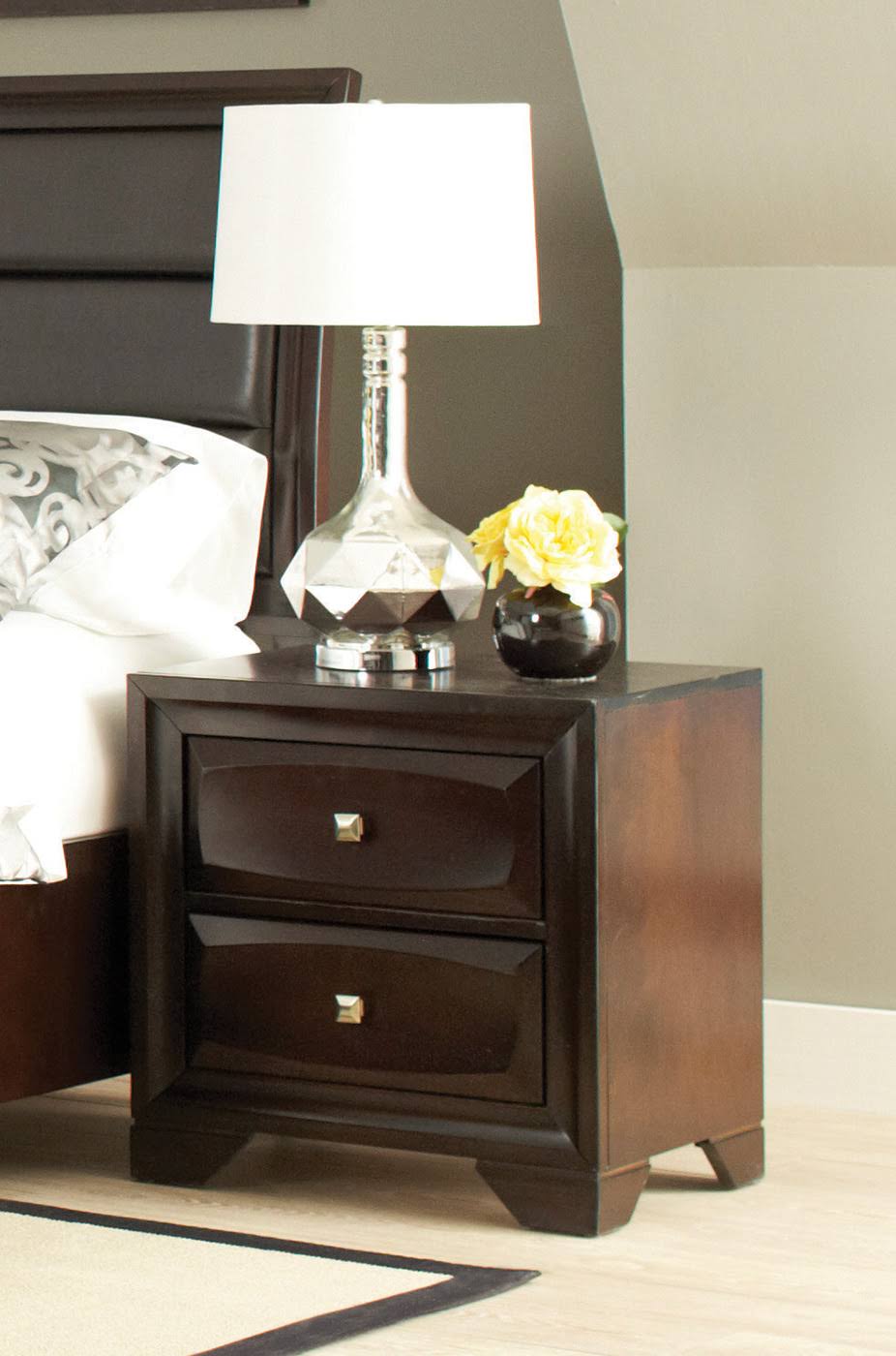 Cappuccino Nightstand J9445