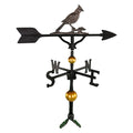 32 in. Swedish Iron Cardinal Weathervane O85266
