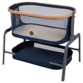 Essential Blue Bedside Bassinet C450997