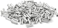 100 Pcs Aluminum Alloy Brake Cable End Caps Z556