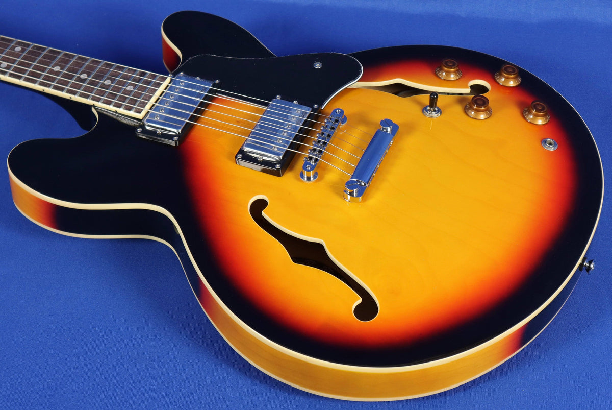Semi-Hollow Sunburst Electric Guitar P561824