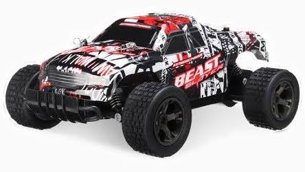 Red Remote Control Monster Truck B7698