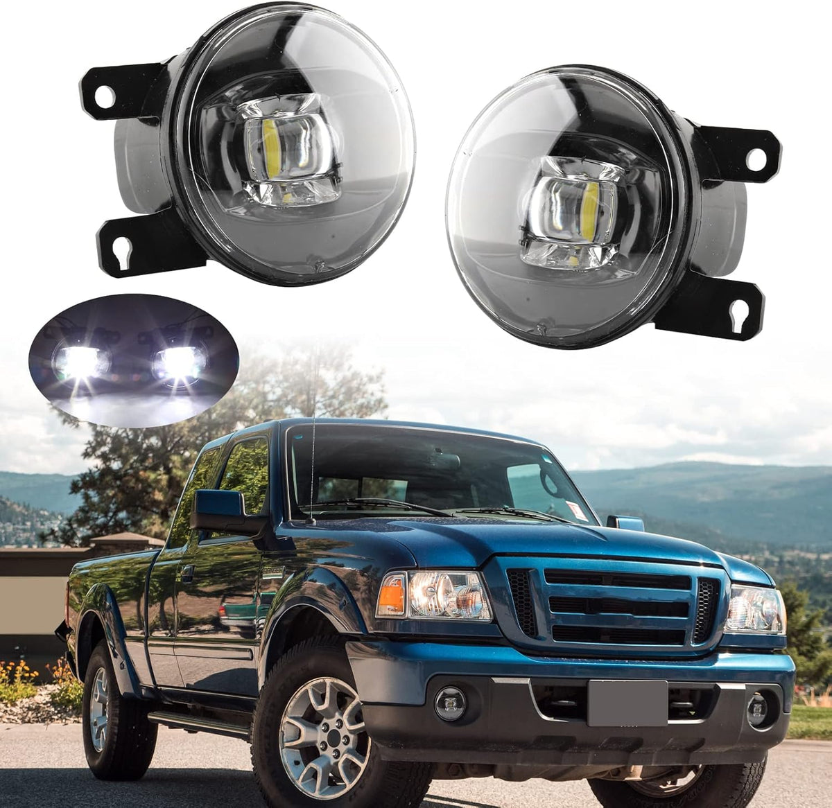 H11 LED Fog Light Pack of 2 O844