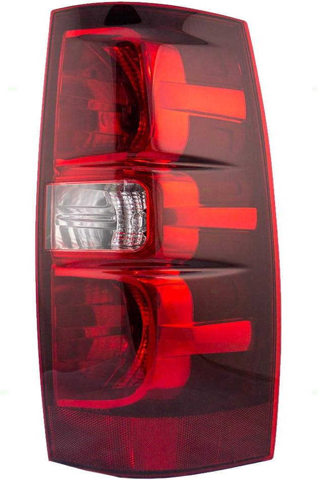 Passenger Tail Light Compatible with 2007-2014 Tahoe Pack of 2 J93441