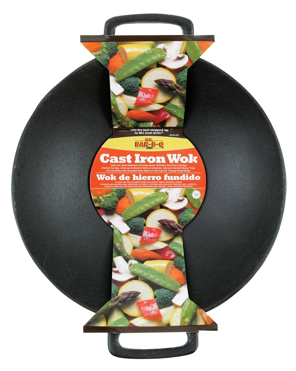 Cast Iron Wok T37624