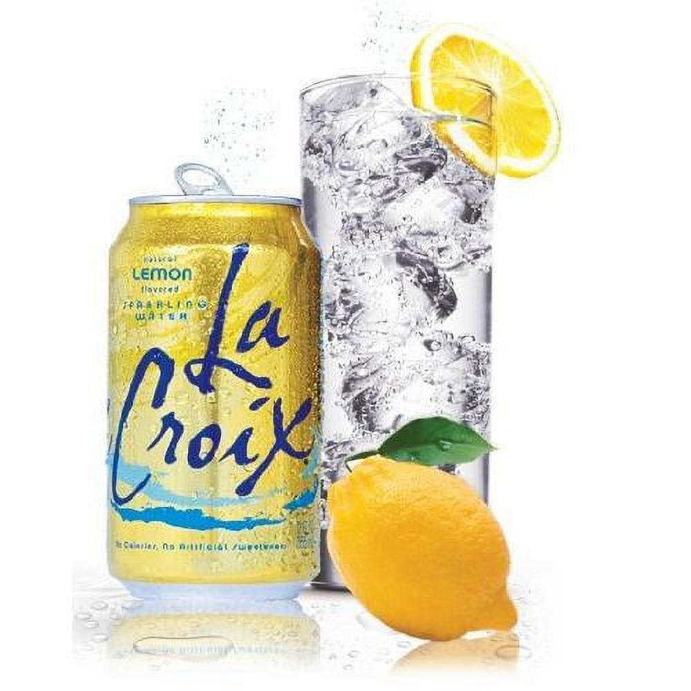 Lemon Sparkling Water, Case of 3, 12 fl oz. M239820