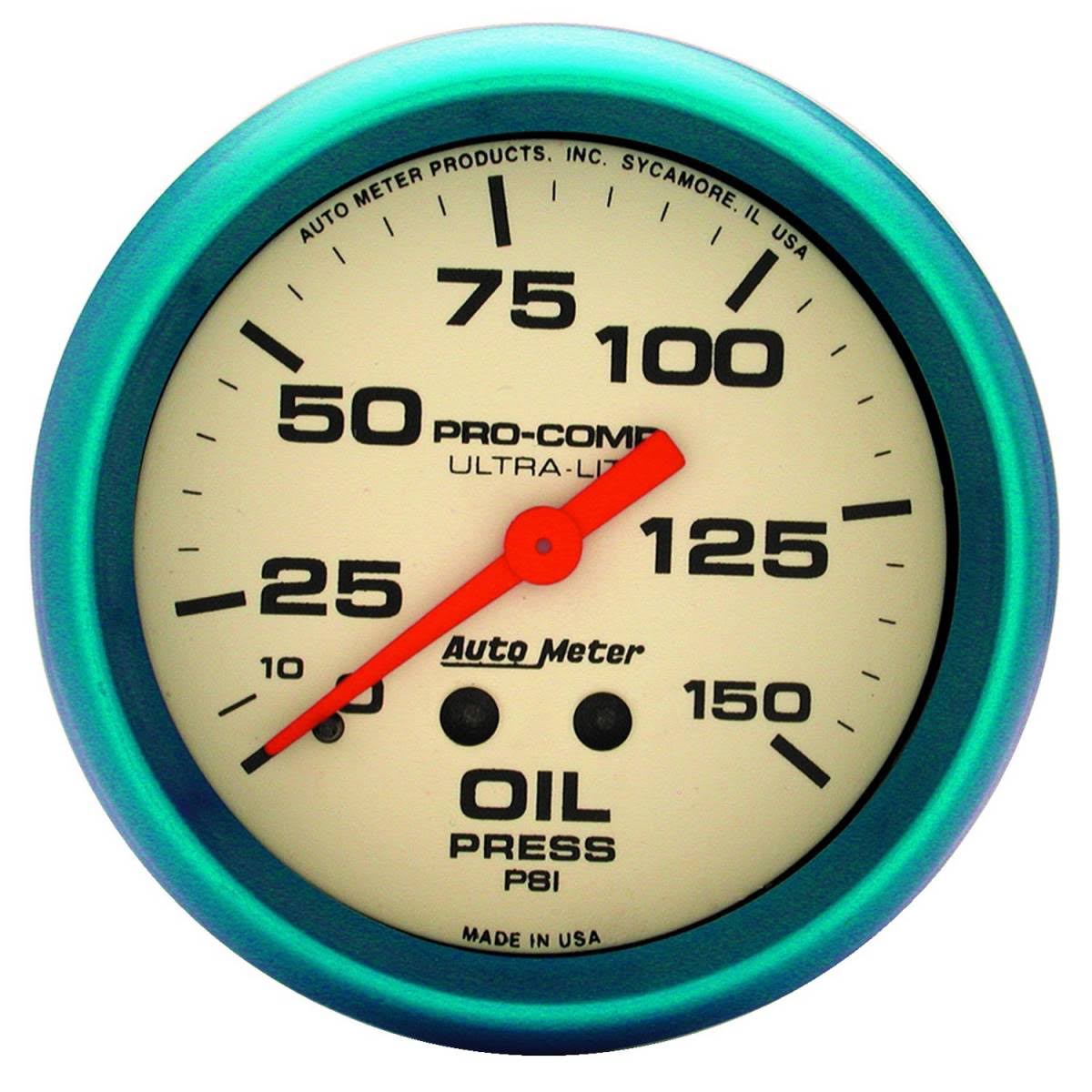 Oil Pressure Gauge E57696