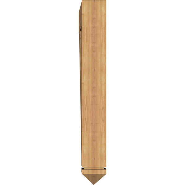 5 1/2x22W x 36x22D x 42x22H Western Red Cedar Bracket M56943