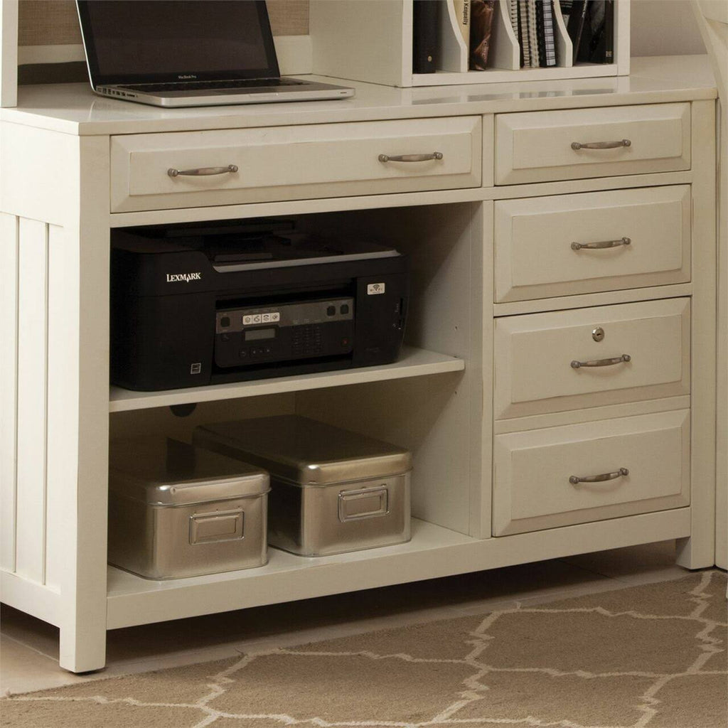 White Computer Credenza G2417