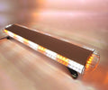 88W LED Flashing Strobe Light 17 Modes Amber White I490451