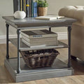 Frosting Gray End Table H587