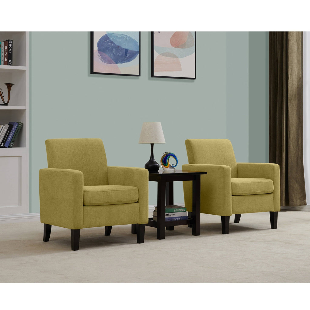 Pink Set of 2 Track Arm Chairs F742